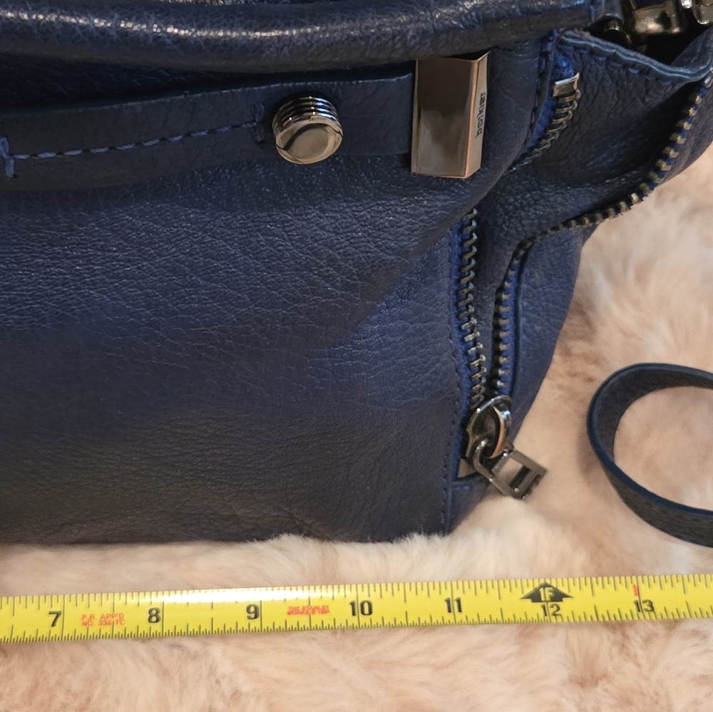 Botkier Deep Blue Leather Handbag - Picture 5 of 16
